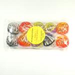 Kitty Catnip Toys 1.6'' Cat Toy, Lattice Ball with Bell, Plastic Jingle Balls, Cat Chaser Toy, Assorted Colors (10 Pack)