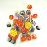 Kitty Catnip Toys 1.6'' Cat Toy, Lattice Ball with Bell, Plastic Jingle Balls, Cat Chaser Toy, Assorted Colors (10 Pack)