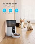Katalic 4L Cat Food Dispenser with Voice Recorder