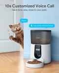 Katalic 4L Cat Food Dispenser with Voice Recorder