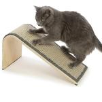 SmartyKat Cat Scratch Ramp with Catnip - Natural, One Size