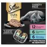 SHEBA PERFECT PORTIONS Adult Wet Cat Food Trays (24 Count)