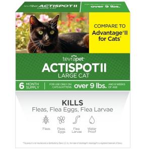 TevraPet Actispot II: Powerful Flea Control for Large Cats