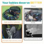 Outdoor Rainbow Cat Enclosures Playground, Portable Tent