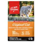 ORIJEN Original Grain Free Cat Food, WholePrey, 4lb