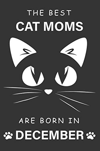 December Cat Mom Journal: Perfect Gift for Cat Lovers