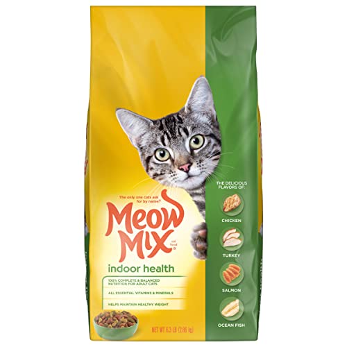 Indoor Health Dry Cat Food - Meow Mix, 6.3 lbs