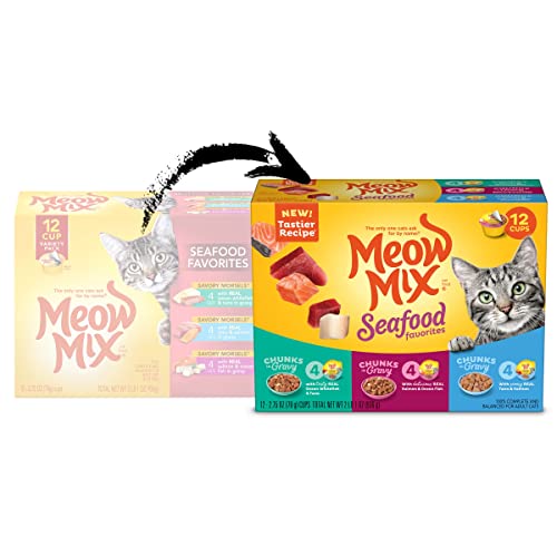 Seafood Variety Pack for Cats - 12 Cups