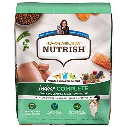 Rachael Ray Nutrish Indoor Cat Food, Chicken 14 lbs