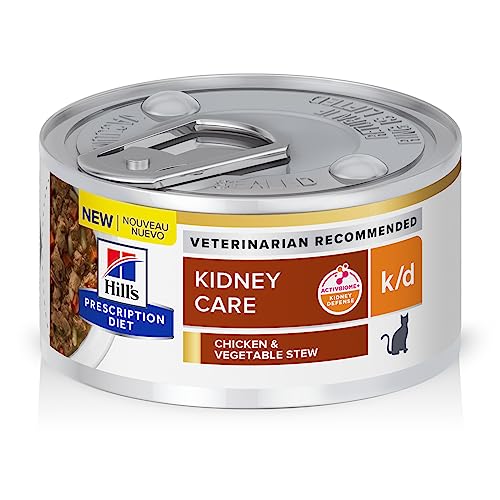 Hill's Kidney Care Stew Cat Food, 24-Pack