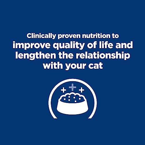 Hill's Prescription Diet Kidney & Mobility Cat Food, Chicken Flavor, 6.4 lb