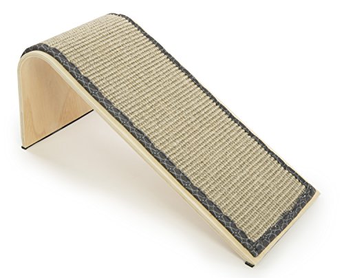 SmartyKat Cat Scratch Ramp with Catnip - Natural, One Size