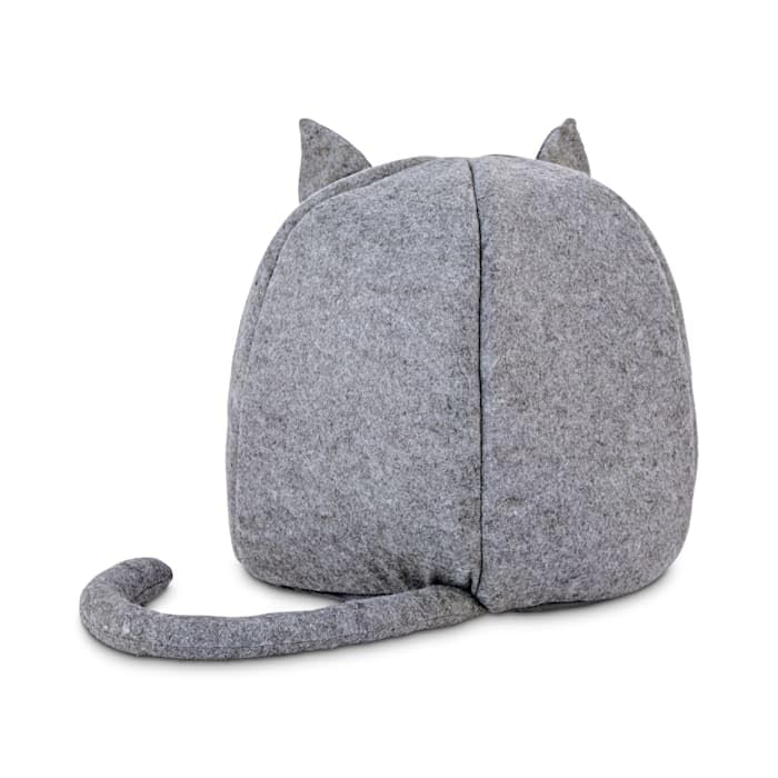 Cozy Hooded Igloo Cat Bed - Snooze Fest