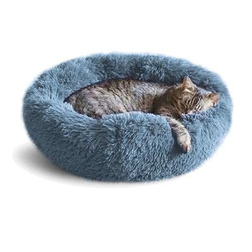 Whiskers & Friends Round Cat Nest Bed