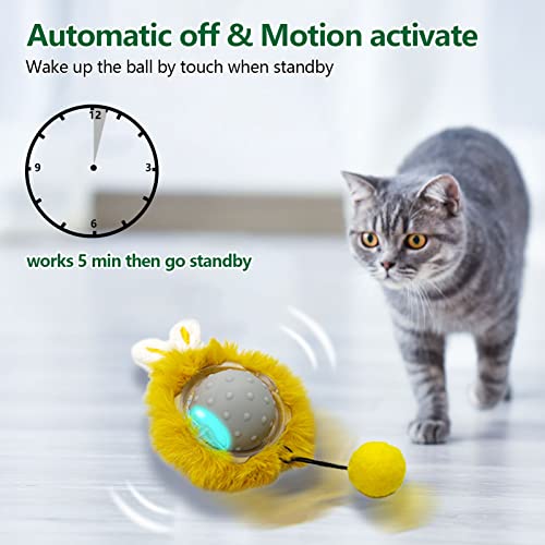 Interactive Cat Toy with Motion Activation and Super Driver