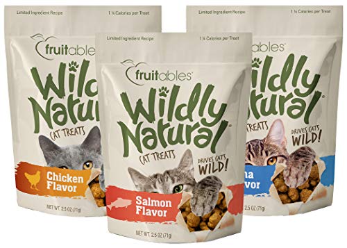 Fruitables Cat Treat Variety Pack with Chicken, Tuna, Salmon