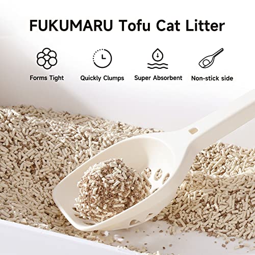 FUKUMARU Tofu Cat Litter: 12lbs Natural Odor Control