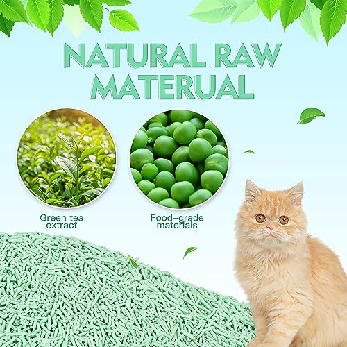 YODUPES Natural Tofu Cat Litter, 10.6 LB (Pack of 2)