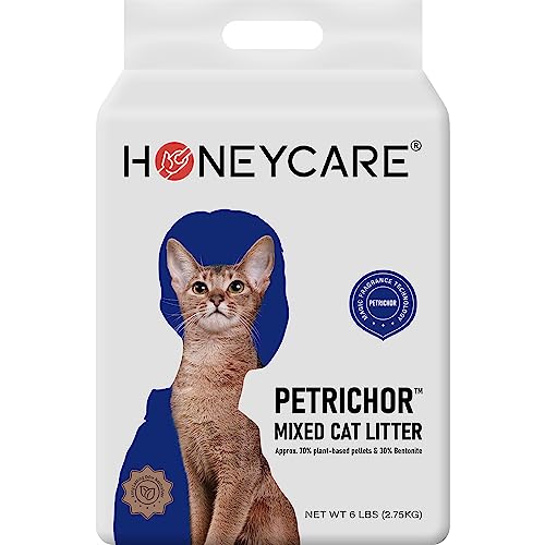 HONEY CARE Petrichor Mix Cat Litter: Nature's Best