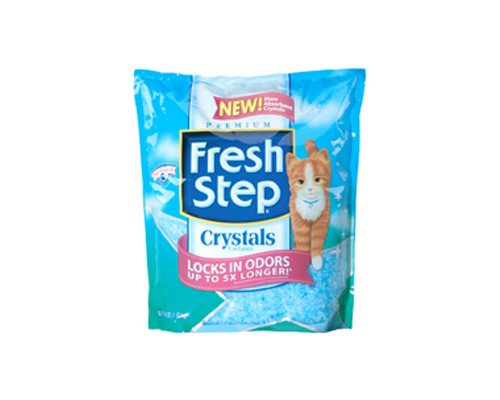 Fresh Step Crystals Cat Litter, 2-Pack - 4lb each