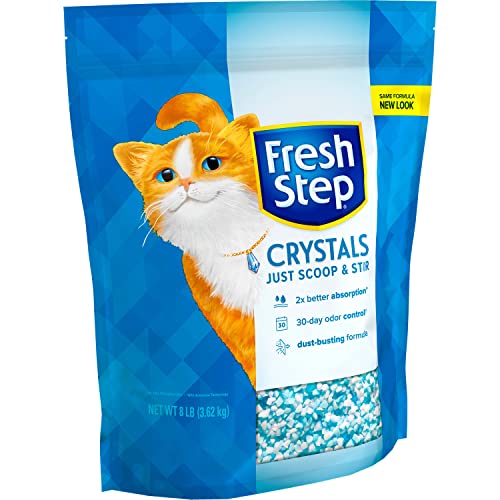 Fresh Step Crystals, Ultra Lightweight Cat Litter (2x8lb)