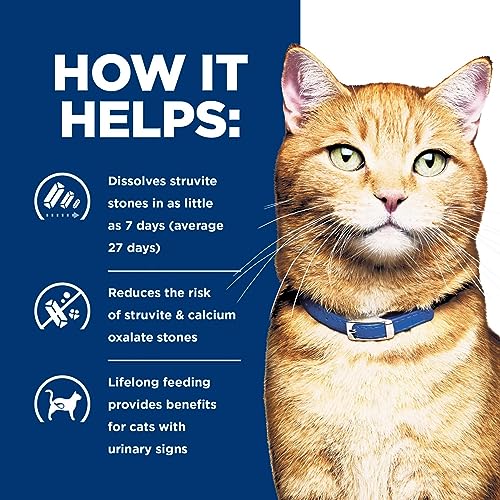 Hill's Prescription Diet c/d Multicare Urinary Care with Chicken Dry Cat Food, Veterinary Diet, 8.5 lb.