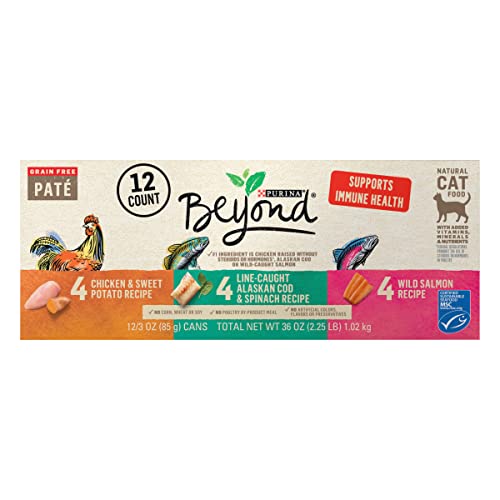 Purina Beyond Grain-Free Pate Cat Food Variety Pack