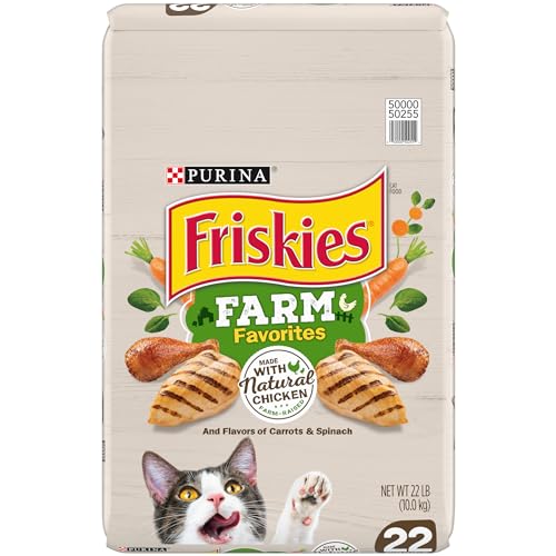 Purina Friskies Dry Cat Food - Chicken, 22lb