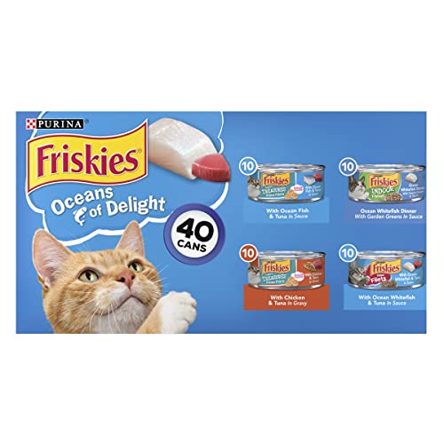 Friskies Wet Cat Food Variety Pack - Oceans Delight