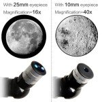 Gskyer 80mm Beginner Telescope with Smartphone Adapter