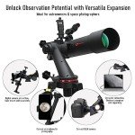 GALAEYES 100mm High-Power Beginner Telescope