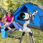 Gskyer 80mm Beginner Telescope with Smartphone Adapter