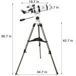Gskyer 80mm Beginner Telescope with Smartphone Adapter