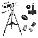 Gskyer 80mm Beginner Telescope with Smartphone Adapter