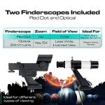 90mm SCOPEX Telescope for Beginners and Kids