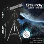 90mm SCOPEX Telescope for Beginners and Kids