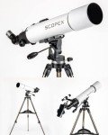 90mm SCOPEX Telescope for Beginners and Kids