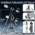 90mm Refractor Telescope for Astrophotography Beginners