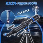 Beginner's 90mm High-Power Astronomy Telescope