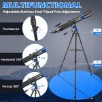 Beginner's 90mm High-Power Astronomy Telescope