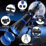Beginner's 90mm High-Power Astronomy Telescope