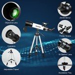 High-Powered Beginner Telescope - 500x80mm Refractor