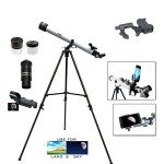 Cassini 800mm Refractor Telescope with Smartphone Adapter