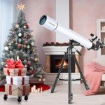 Celticbird 80mm Beginner Travel Telescope for Astronomy