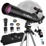 FlyGala 30X-750X Beginner Astronomy Telescope