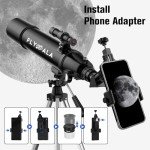 FlyGala 30X-750X Beginner Astronomy Telescope