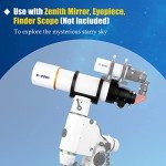 SVBONY 90mm Refractor Telescope Bundle for Astrophotography