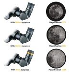 ExploraPro 90AZ Beginner Telescope with Smartphone Adapter