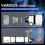 SVBONY 102mm F6.5 Refractor Telescope for Beginners