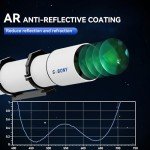 SVBONY 102mm F6.5 Refractor Telescope for Beginners